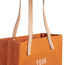 Wine Tote in Citrus (033OR)