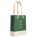 Wine Tote in Field Green (033GN)