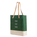 Wine Tote in Field Green (033GN)