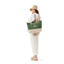 Shoulder Market Bag in Field Green (004GN)