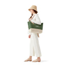 Shoulder Market Bag in Field Green (004GN)