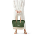 Shoulder Market Bag in Field Green (004GN)