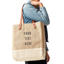 Wine Tote in Natural (033NA)