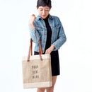 Market Tote in Natural (034NA)