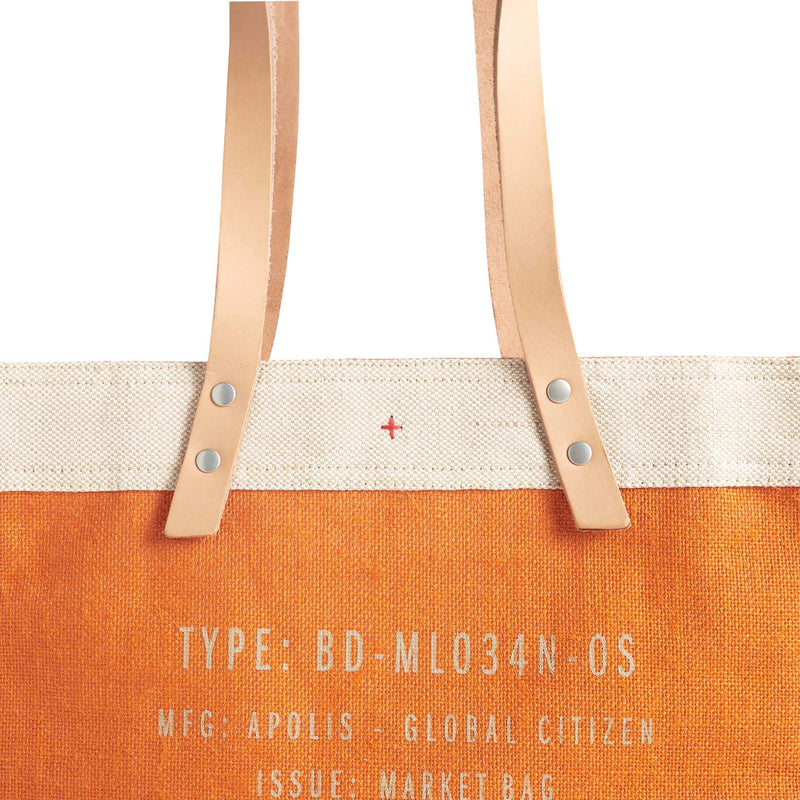 Market Tote in Citrus (034OR) | Estimated: Feburary 2025 Delivery