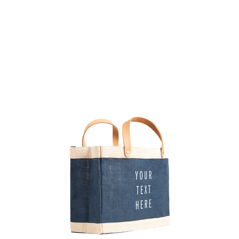 Petite Market Bag in Navy (035NVOS)