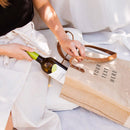 Wine Tote in Natural (033NA)