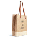 Wine Tote in Natural (033NA)