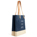 Wine Tote in Navy (033NV)